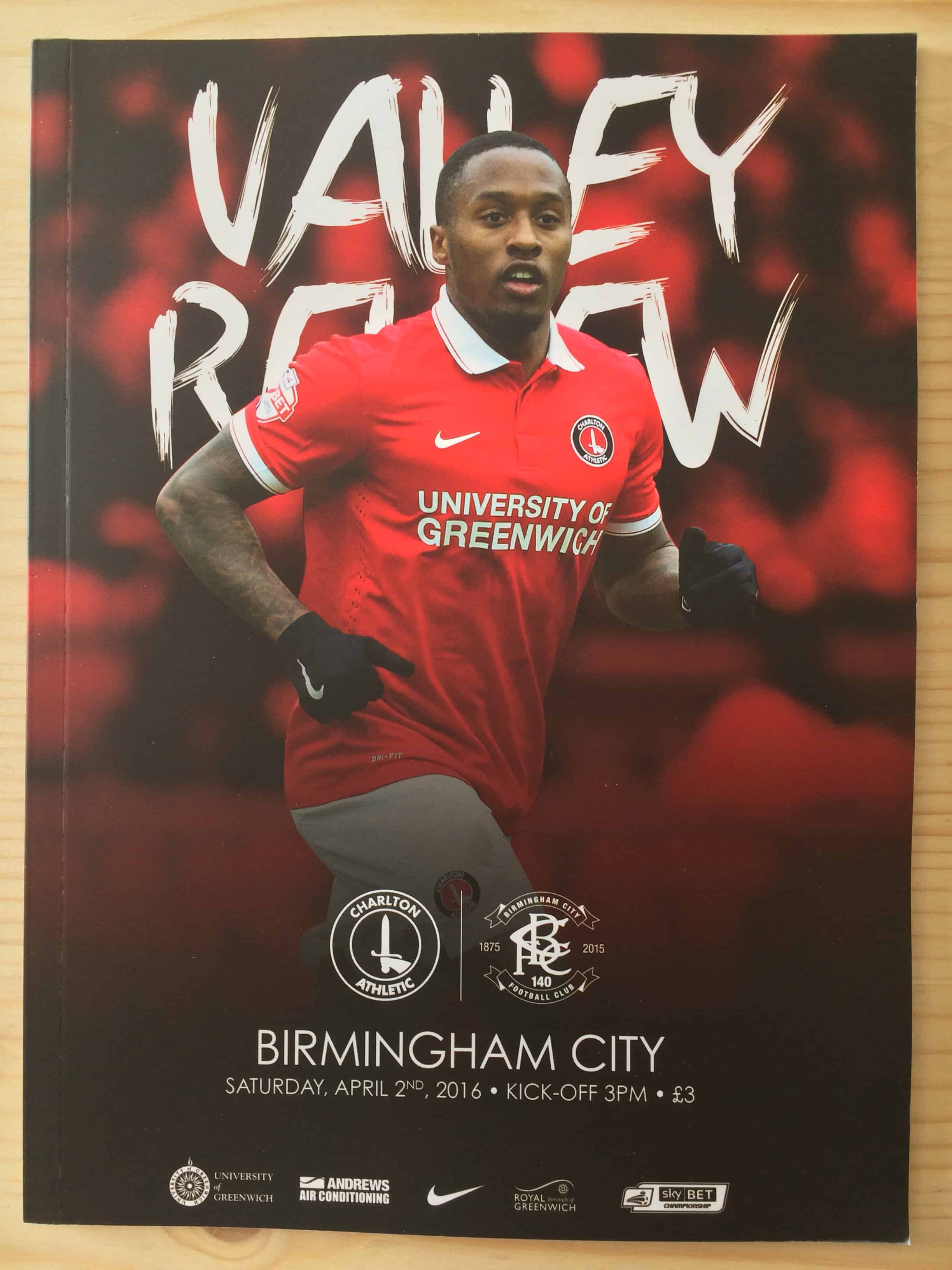 Charlton Athletic FC v Birmingham City FC